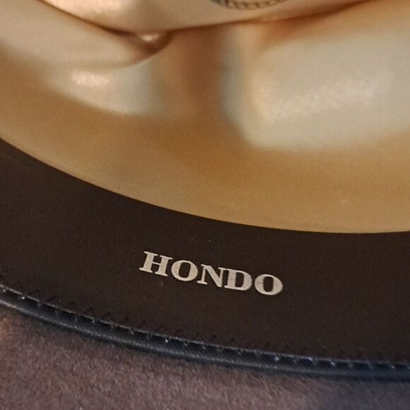 Longhorn Hondo Vintage Men Longhorn Hondo Vintage Men’s Hat Tan 100% Premium Wool Felt 3” Brim Satin Lined